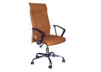 Кресло 9371 L-2 кож/зам коричневое